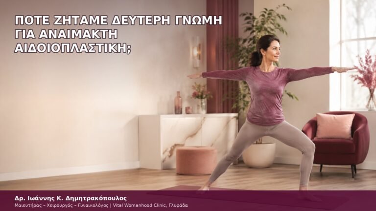 πότε ζητάμε δεύτερη γνώμη για αναίμακτη αιδοιοπλαστική
