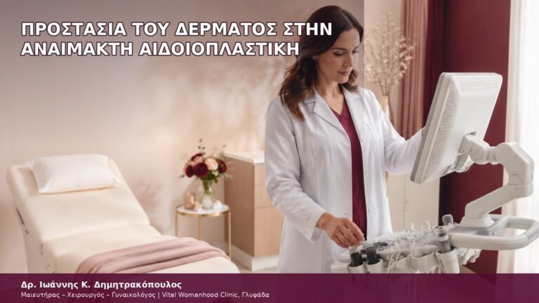 προστασία του δέρματος στην αναίμακτη αιδοιοπλαστική