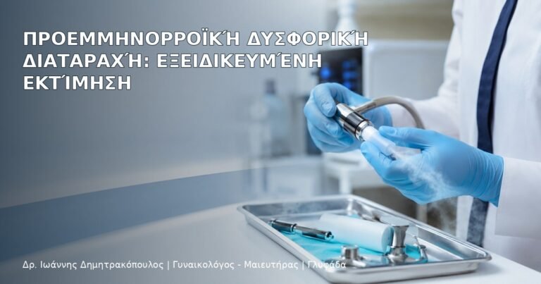 Προεμμηνορροϊκή Δυσφορική Διαταραχή: Εξειδικευμένη Εκτίμηση - Δρ. Ιωάννης Δημητρακόπουλος