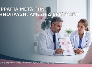 Αιμορραγία μετά την Εμμηνόπαυση: Άμεση Διερεύνηση - Δρ. Ιωάννης Δημητρακόπουλος