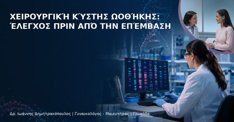 Χειρουργική Κύστης Ωοθήκης: Έλεγχος πριν από την Επέμβαση - Δρ. Ιωάννης Δημητρακόπουλος