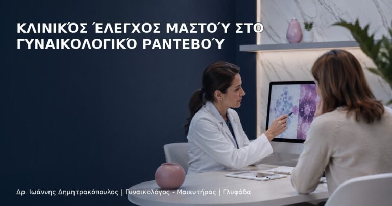 Κλινικός Έλεγχος Μαστού στο Γυναικολογικό Ραντεβού - Δρ. Ιωάννης Δημητρακόπουλος