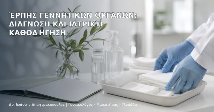 Έρπης Γεννητικών Οργάνων: Διάγνωση και Ιατρική Καθοδήγηση Έρπης Γεννητικών Οργάνων: Διάγνωση και Ιατρική Καθοδήγηση - Δρ. Ιωάννης Δημητρακόπουλος