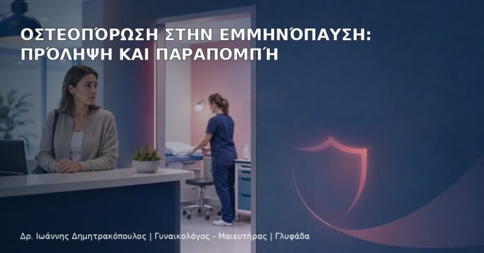 Οστεοπόρωση στην Εμμηνόπαυση: Πρόληψη και Παραπομπή - Δρ. Ιωάννης Δημητρακόπουλος