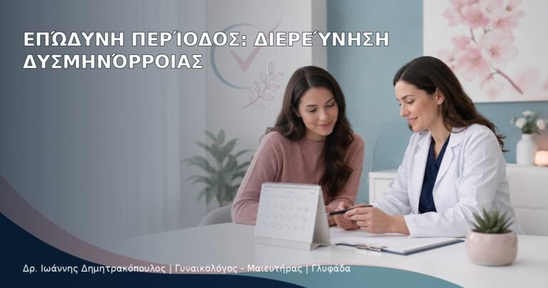 Επώδυνη Περίοδος: Διερεύνηση Δυσμηνόρροιας - Δρ. Ιωάννης Δημητρακόπουλος