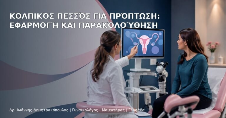 Κολπικός Πεσσός για Πρόπτωση: Εφαρμογή και Παρακολούθηση - Δρ. Ιωάννης Δημητρακόπουλος
