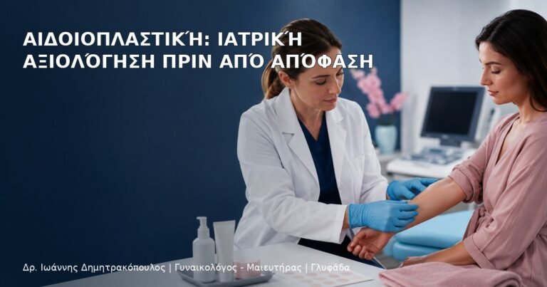Αιδοιοπλαστική: Ιατρική Αξιολόγηση πριν από Απόφαση - Δρ. Ιωάννης Δημητρακόπουλος