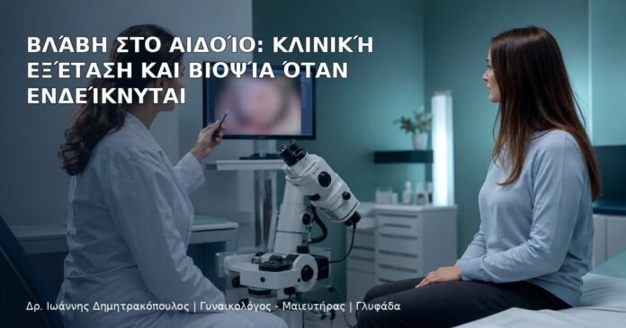 Βλάβη στο Αιδοίο: Κλινική Εξέταση και Βιοψία όταν Ενδείκνυται Βλάβη στο Αιδοίο: Κλινική Εξέταση και Βιοψία όταν Ενδείκνυται - Δρ. Ιωάννης Δημητρακόπουλος