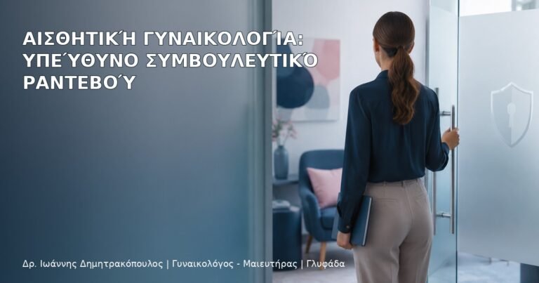 Αισθητική Γυναικολογία: Υπεύθυνο Συμβουλευτικό Ραντεβού - Δρ. Ιωάννης Δημητρακόπουλος