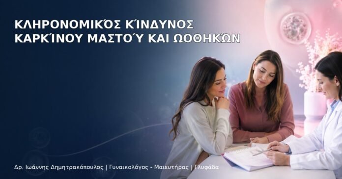 Κληρονομικός Κίνδυνος Καρκίνου Μαστού και Ωοθηκών Κληρονομικός Κίνδυνος Καρκίνου Μαστού και Ωοθηκών - Δρ. Ιωάννης Δημητρακόπουλος