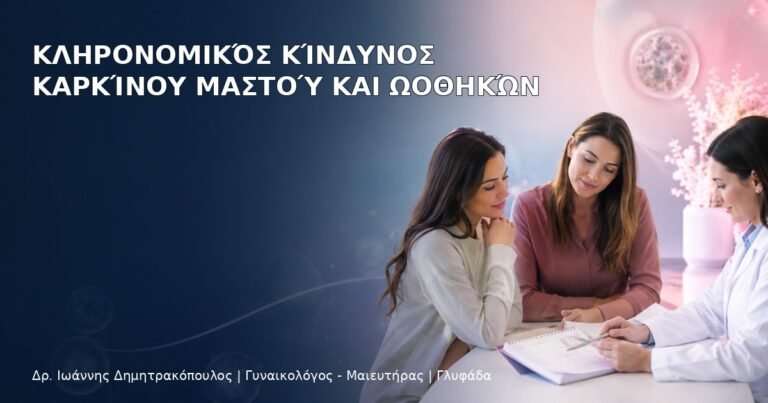 Κληρονομικός Κίνδυνος Καρκίνου Μαστού και Ωοθηκών - Δρ. Ιωάννης Δημητρακόπουλος
