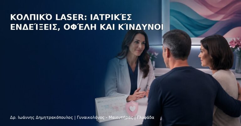 Κολπικό Laser: Ιατρικές Ενδείξεις, Οφέλη και Κίνδυνοι - Δρ. Ιωάννης Δημητρακόπουλος