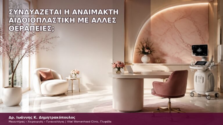 συνδυάζεται η αναίμακτη αιδοιοπλαστική με άλλες θεραπείες