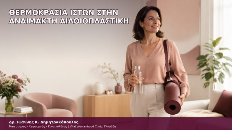 θερμοκρασία ιστών στην αναίμακτη αιδοιοπλαστική