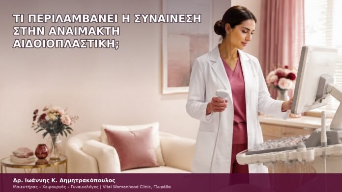 τι περιλαμβάνει η συναίνεση στην αναίμακτη αιδοιοπλαστική