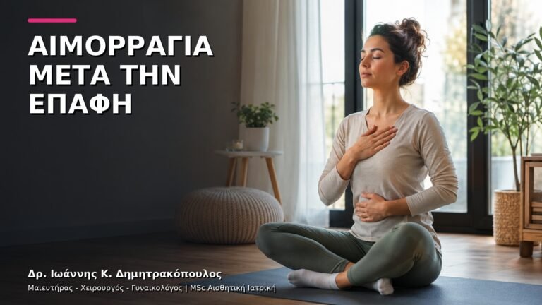 Αιμορραγία μετά τη Σεξουαλική Επαφή: Ποιος Έλεγχος Χρειάζεται;