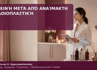 Υγιεινή μετά από Αναίμακτη Αιδοιοπλαστική υγιεινή μετά την αιδοιοπλαστική