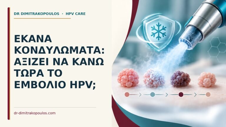 Ιατρικό cover για: Έκανα κονδυλώματα: αξίζει να κάνω τώρα το εμβόλιο HPV