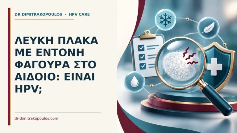 Ιατρικό cover για: Λευκή πλάκα με έντονη φαγούρα στο αιδοίο: είναι HPV
