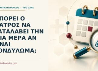 Μπορεί ο γιατρός να καταλάβει την ίδια μέρα αν είναι κονδύλωμα; Ιατρικό cover για: Μπορεί ο γιατρός να καταλάβει την ίδια μέρα αν είναι κονδύλωμα