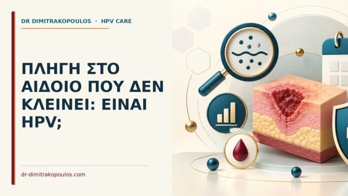 Πληγή στο αιδοίο που δεν κλείνει: είναι HPV Ιατρικό cover για: Πληγή στο αιδοίο που δεν κλείνει: είναι HPV