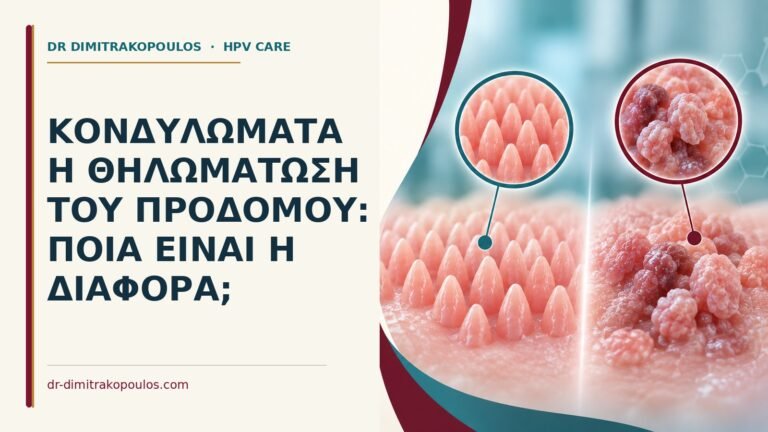 Ιατρικό cover για: Κονδυλώματα ή θηλωμάτωση του προδόμου: ποια είναι η διαφορά