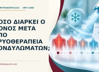 Πόσο διαρκεί ο πόνος μετά από κρυοθεραπεία κονδυλωμάτων; Ιατρικό cover για: Πόσο διαρκεί ο πόνος μετά από κρυοθεραπεία κονδυλωμάτων