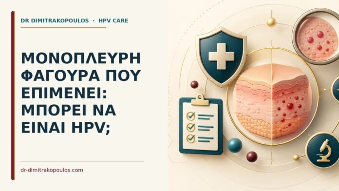 Ιατρικό cover για: Μονόπλευρη φαγούρα που επιμένει: μπορεί να είναι HPV