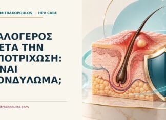 Καλόγερος μετά την αποτρίχωση: είναι κονδύλωμα; Ιατρικό cover για: Καλόγερος μετά την αποτρίχωση: είναι κονδύλωμα