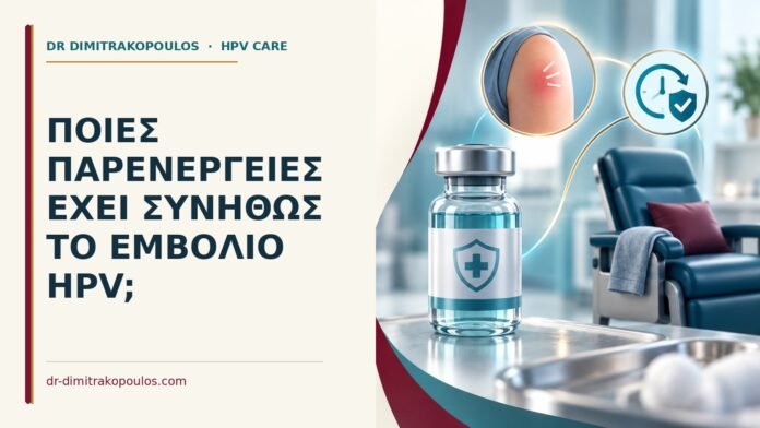 Ποιες παρενέργειες έχει συνήθως το εμβόλιο HPV Ιατρικό cover για: Ποιες παρενέργειες έχει συνήθως το εμβόλιο HPV
