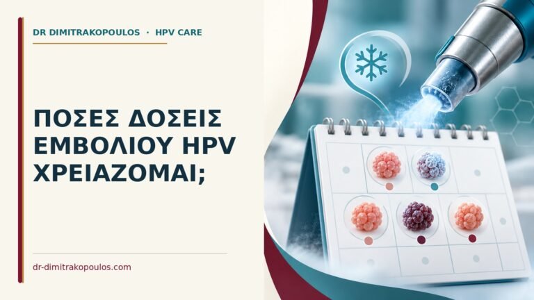 Ιατρικό cover για: Πόσες δόσεις εμβολίου HPV χρειάζομαι