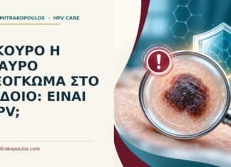 Ιατρικό cover για: Σκούρο ή μαύρο εξόγκωμα στο αιδοίο: είναι HPV
