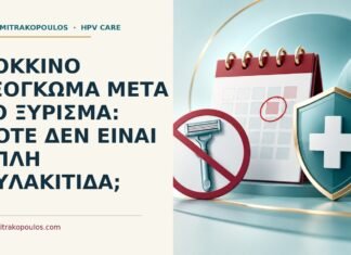 Κόκκινο εξόγκωμα μετά το ξύρισμα: πότε δεν είναι απλή θυλακίτιδα; Ιατρικό cover για: Κόκκινο εξόγκωμα μετά το ξύρισμα: πότε δεν είναι απλή θυλακίτιδα
