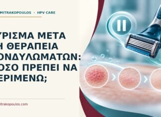 Ξύρισμα μετά τη θεραπεία κονδυλωμάτων: πόσο πρέπει να περιμένω; Ιατρικό cover για: Ξύρισμα μετά τη θεραπεία κονδυλωμάτων: πόσο πρέπει να περιμένω