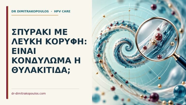 Ιατρικό cover για: Σπυράκι με λευκή κορυφή: είναι κονδύλωμα ή θυλακίτιδα
