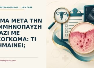 Αίμα μετά την εμμηνόπαυση μαζί με εξόγκωμα: τι σημαίνει; Ιατρικό cover για: Αίμα μετά την εμμηνόπαυση μαζί με εξόγκωμα: τι σημαίνει