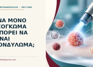 Ιατρικό cover για: Ένα μόνο εξόγκωμα μπορεί να είναι κονδύλωμα
