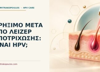Πρήξιμο μετά από λέιζερ αποτρίχωσης: είναι HPV; Ιατρικό cover για: Πρήξιμο μετά από λέιζερ αποτρίχωσης: είναι HPV