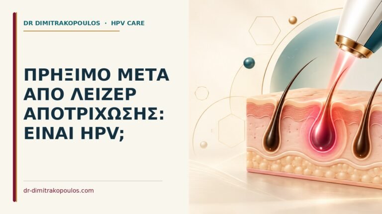 Ιατρικό cover για: Πρήξιμο μετά από λέιζερ αποτρίχωσης: είναι HPV