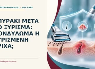 Ιατρικό cover για: Σπυράκι μετά το ξύρισμα: κονδύλωμα ή γυρισμένη τρίχα