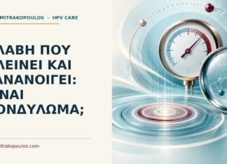 Ιατρικό cover για: Βλάβη που κλείνει και ξανανοίγει: είναι κονδύλωμα