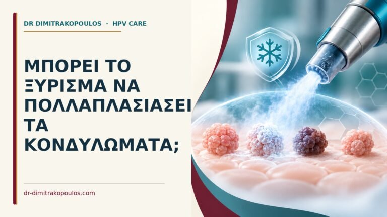 Ιατρικό cover για: Μπορεί το ξύρισμα να πολλαπλασιάσει τα κονδυλώματα
