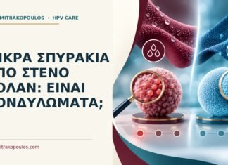 Μικρά σπυράκια από στενό κολάν: είναι κονδυλώματα; Ιατρικό cover για: Μικρά σπυράκια από στενό κολάν: είναι κονδυλώματα