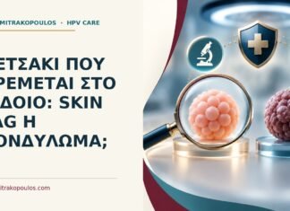 Ιατρικό cover για: Πετσάκι που κρέμεται στο αιδοίο: skin tag ή κονδύλωμα