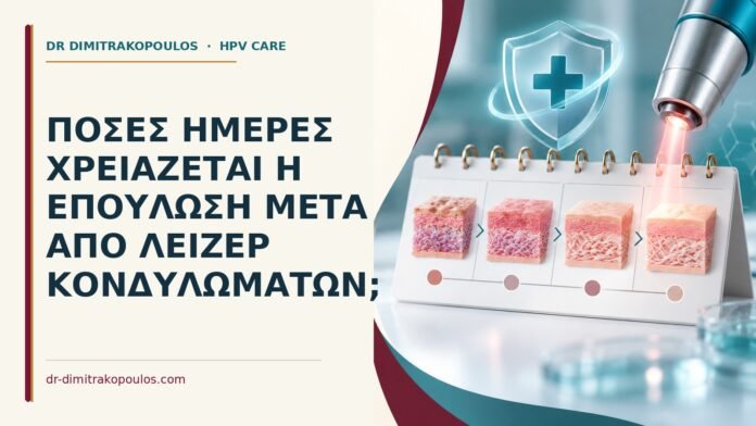 Πόσες ημέρες χρειάζεται η επούλωση μετά από λέιζερ κονδυλωμάτων Ιατρικό cover για: Πόσες ημέρες χρειάζεται η επούλωση μετά από λέιζερ κονδυλωμάτων