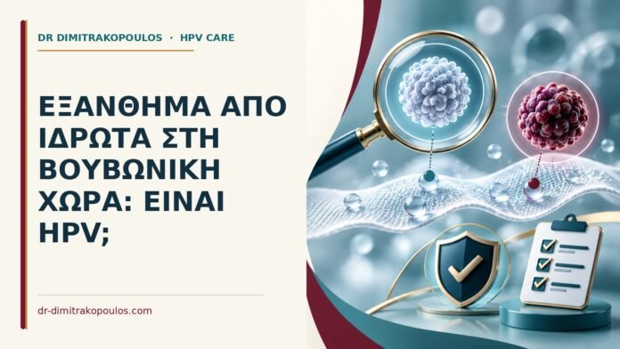 Ιατρικό cover για: Εξάνθημα από ιδρώτα στη βουβωνική χώρα: είναι HPV
