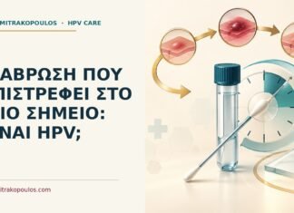 Διάβρωση που επιστρέφει στο ίδιο σημείο: είναι HPV; Ιατρικό cover για: Διάβρωση που επιστρέφει στο ίδιο σημείο: είναι HPV