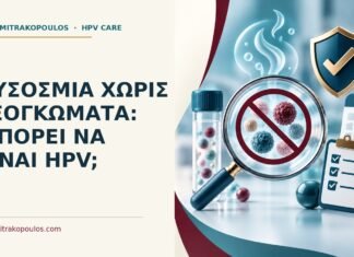 Δυσοσμία χωρίς εξογκώματα: μπορεί να είναι HPV; Ιατρικό cover για: Δυσοσμία χωρίς εξογκώματα: μπορεί να είναι HPV