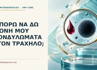 Μπορώ να δω μόνη μου κονδυλώματα στον τράχηλο; Ιατρικό cover για: Μπορώ να δω μόνη μου κονδυλώματα στον τράχηλο