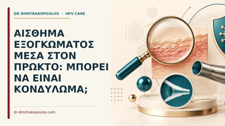Ιατρικό cover για: Αίσθημα εξογκώματος μέσα στον πρωκτό: μπορεί να είναι κονδύλωμα